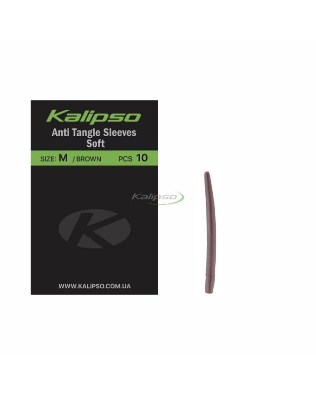 Трубка Kalipso Anti Tangle sleeves soft M(10)brown