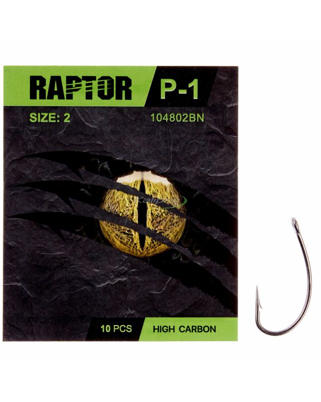 Крючок Kalipso Raptor-P-1 104802BN №2(10)