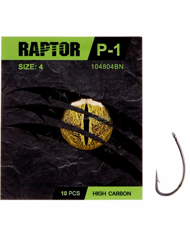 Крючок Kalipso Raptor-P-1 104804BN №4(10)