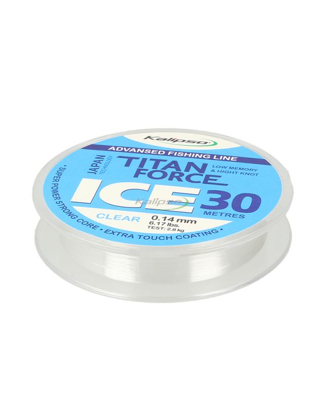 Волосінь Kalipso Titan Force Ice CL 30m 0.20mm