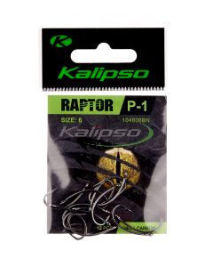 Крючок Kalipso Raptor-P-1 1048 2-8 BN