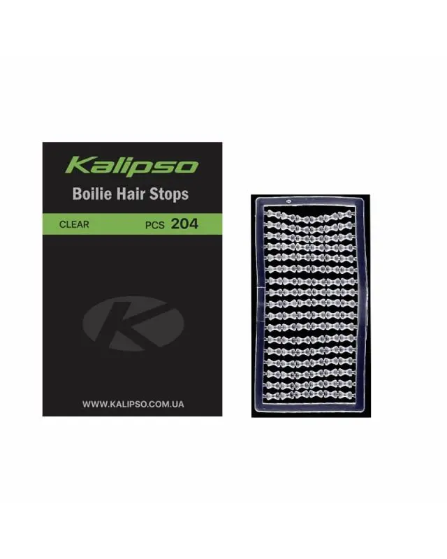 Стопор Kalipso Boilie hair stops(204шт)clear