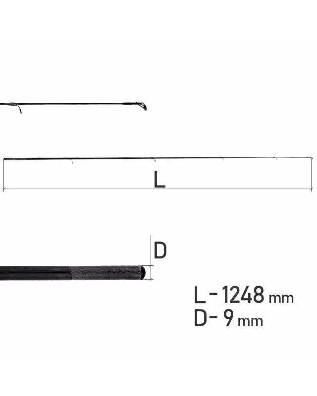 Колено Kalipso Reiz 2.40m до 60g 1-е