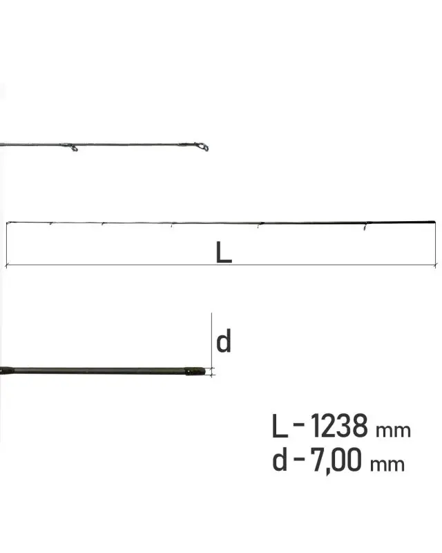 Колено Kalipso Saber 2.40m 5-20g 1-е