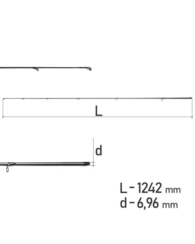 Колено Kalipso Saber 2.40m 7-28g 1-е