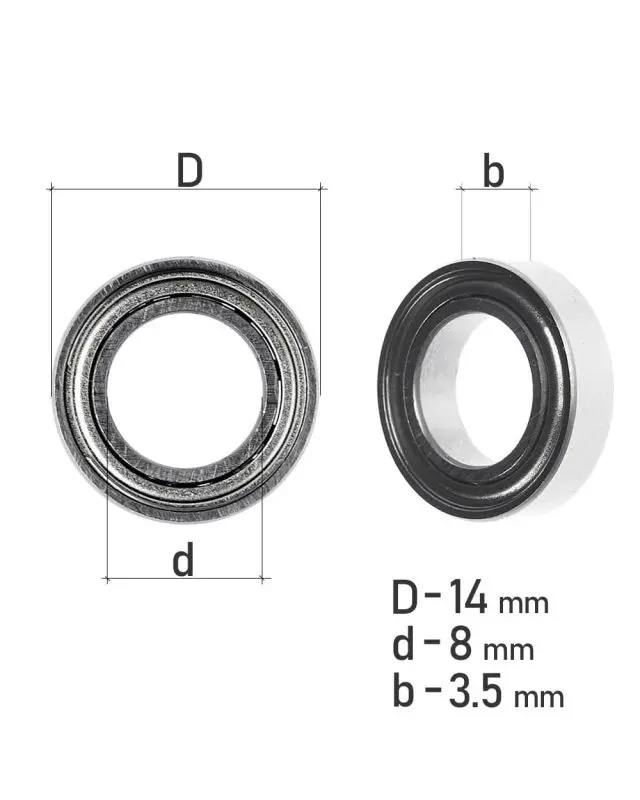 Подшипник Kalipso KSC 8*14*3.5mm
