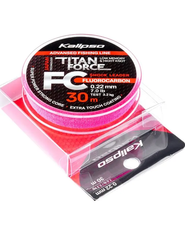Флюорокарбон Kalipso Titan Force FC Leader 30m 0.22mm