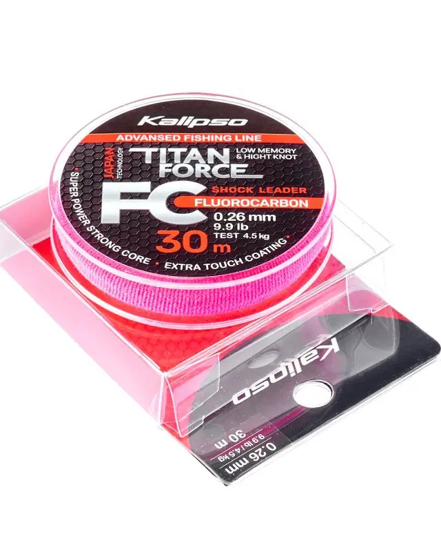 Флюорокарбон Kalipso Titan Force FC Leader 30m 0.26mm