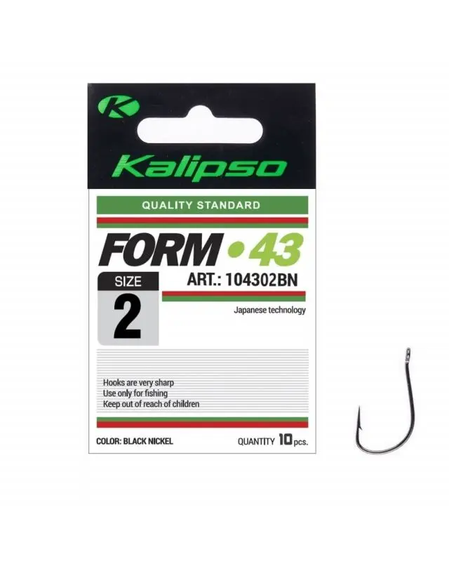 Крючок Kalipso Form-43 104302BN №2(10)