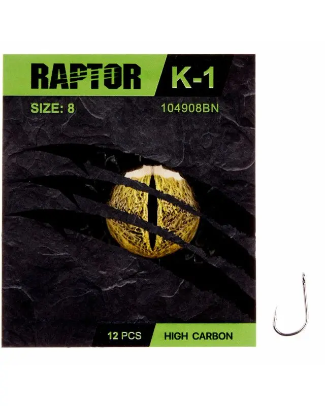 Крючок Kalipso Raptor-K-1 104908BN №8(12)