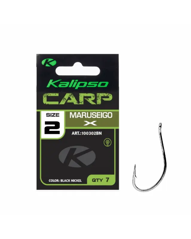 Крючок Kalipso Carp maruseigo X 100302BN №2(7)