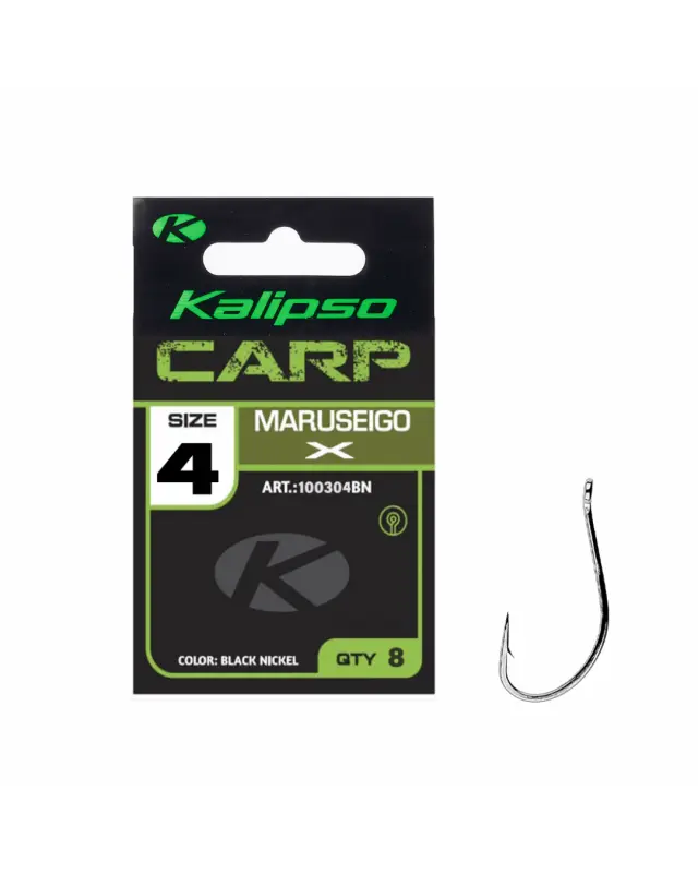 Крючок Kalipso Carp maruseigo X 100304BN №4(8)