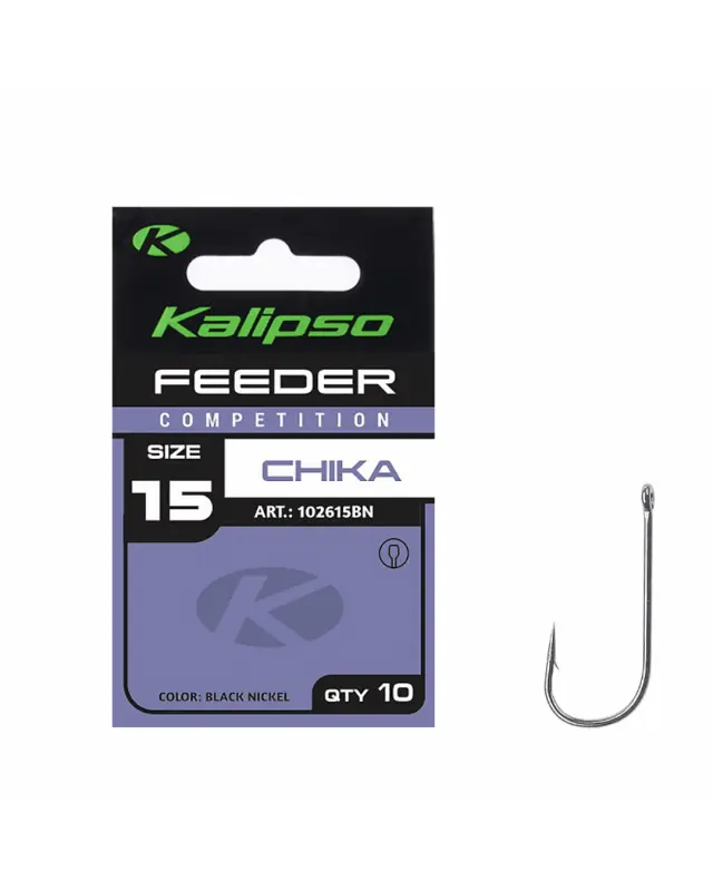 Крючок Kalipso Feeder competition chika 102615BN №15(10)