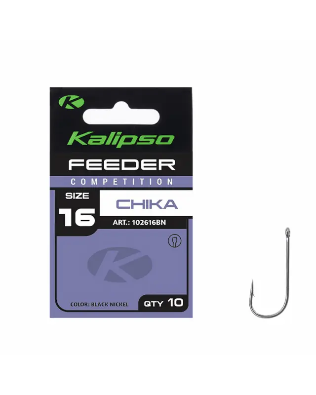 Крючок Kalipso Feeder competition chika 102616BN №16(10)