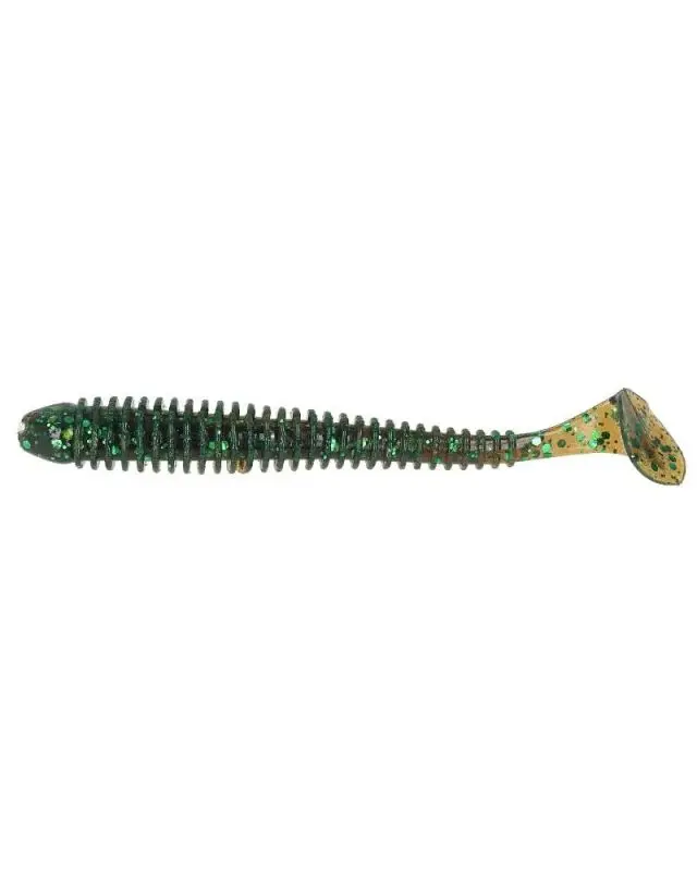Силикон Kalipso Frizzle Shad Tail 3.5"(6)117 MOG