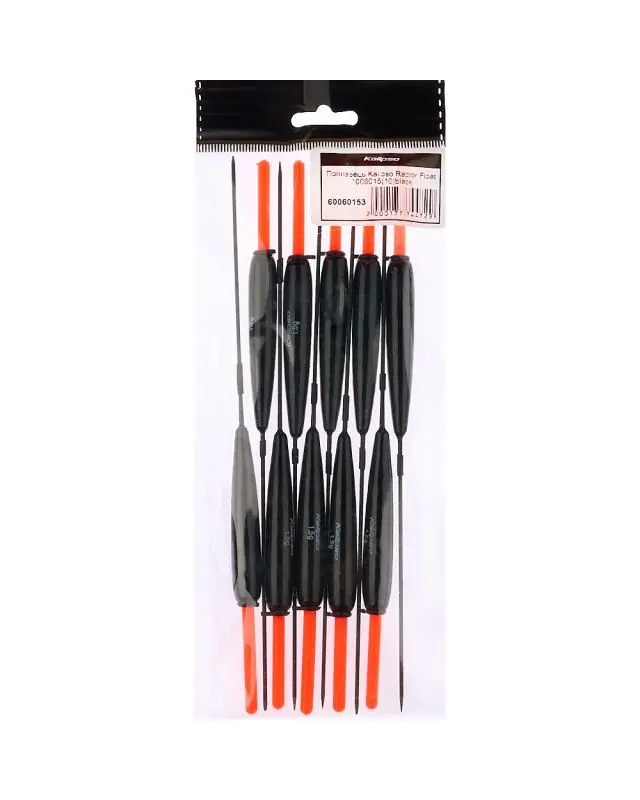 Поплавок Kalipso Raptor Float 1006015(10шт) black 1.5г