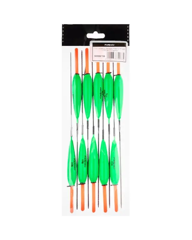 Поплавок Kalipso Raptor Float 1006020(10шт) green 2.0г