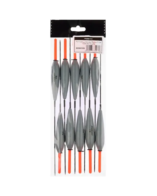Поплавок Kalipso Raptor Float 1006030 (10шт) gray 3.0г