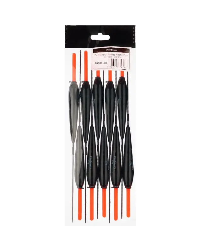 Поплавок Kalipso Raptor Float 1007030 (10шт) black 3.0г