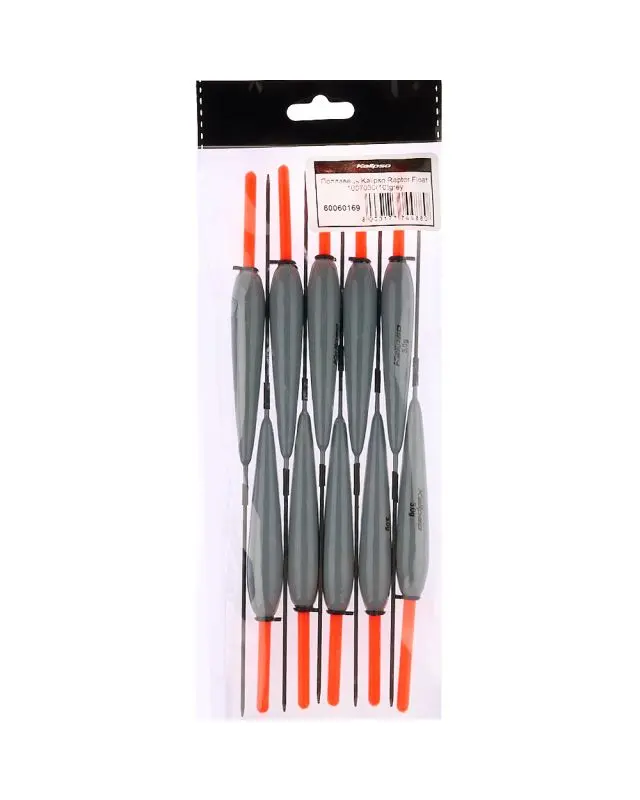 Поплавок Kalipso Raptor Float 1007030 (10шт) grey 3.0г
