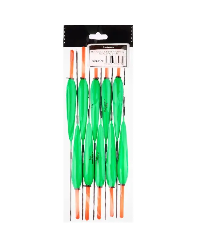 Поплавок Kalipso Raptor Float 1007030 (10шт) green 3.0г