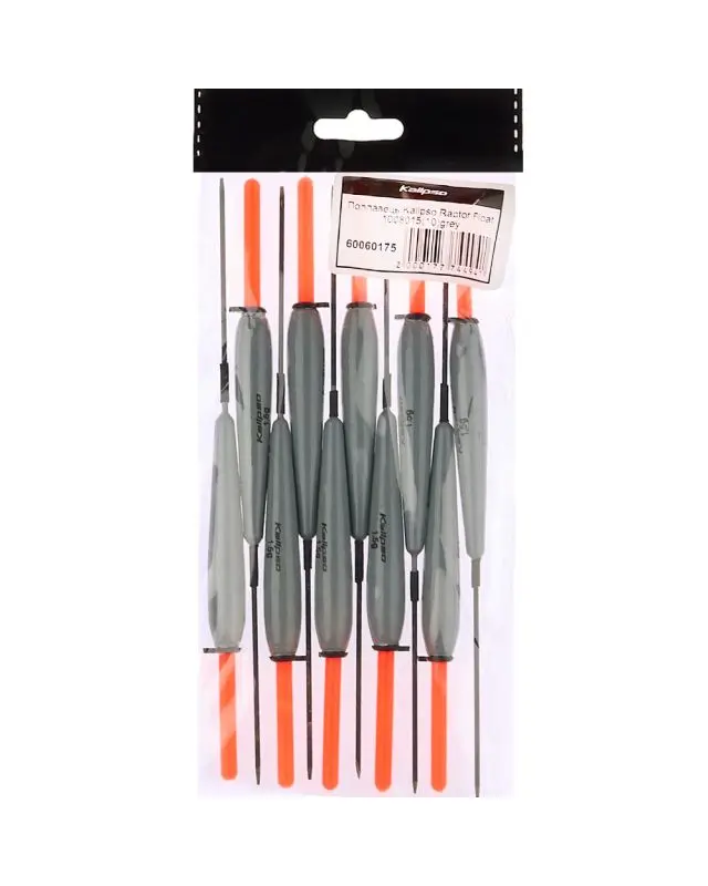 Поплавок Kalipso Raptor Float 1008015 (10шт) grey 1.5г