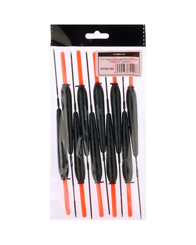 Поплавок Kalipso Raptor Float 1008025 (10шт) black 2.5г