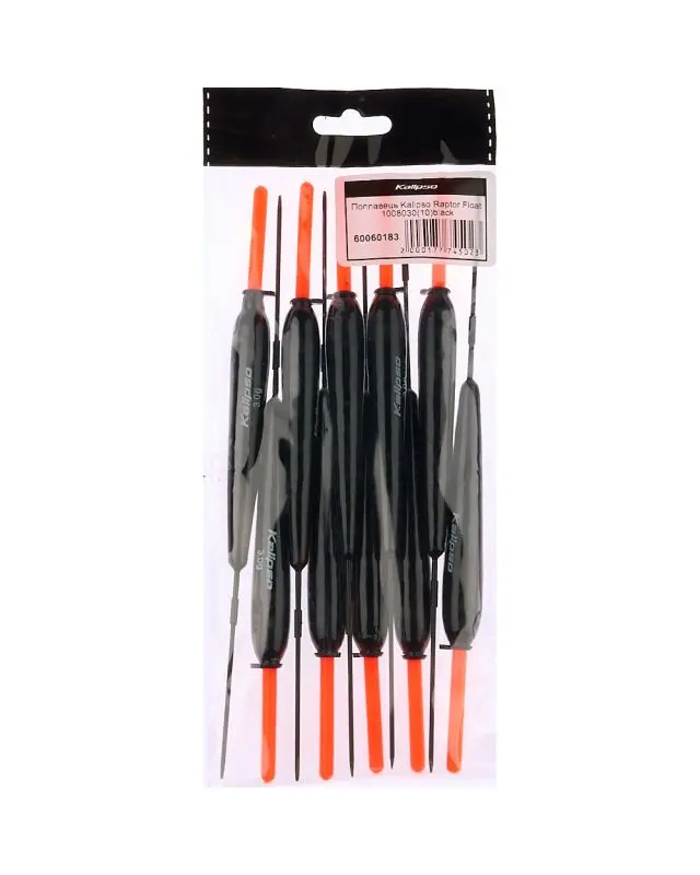 Поплавок Kalipso Raptor Float 1008030 (10шт) black 3.0г