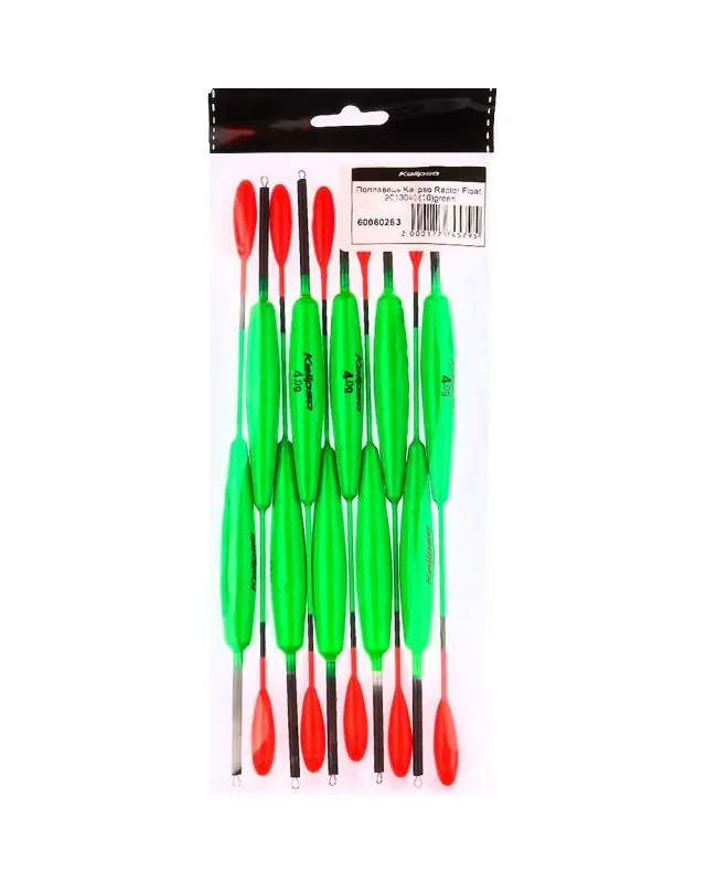Поплавок Kalipso Raptor Float 2013040 (10шт) green 4.0г