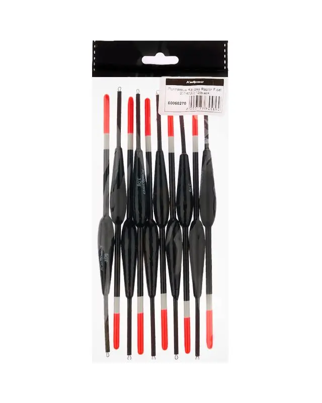 Поплавок Kalipso Raptor Float 2014030 (10шт) black 3.0г