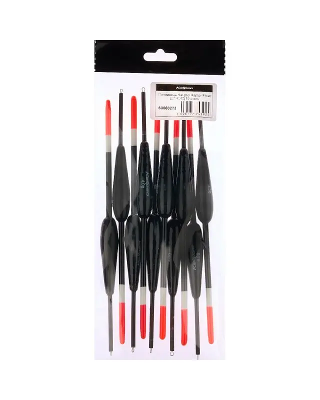 Поплавок Kalipso Raptor Float 2014040 (10шт) black 4.0г
