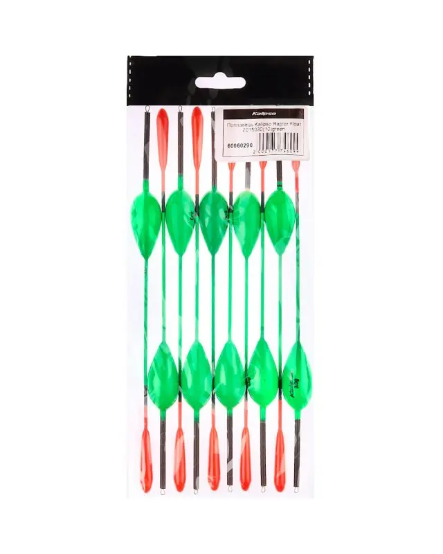 Поплавок Kalipso Raptor Float 2015030 (10шт) green 3.0г