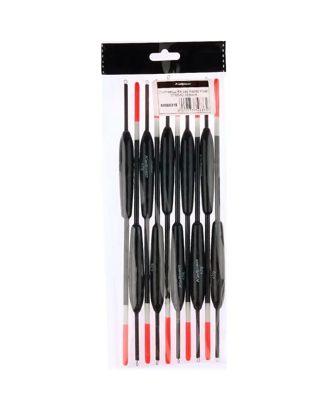 Поплавок Kalipso Raptor Float 3002040 (10шт) black 4.0г
