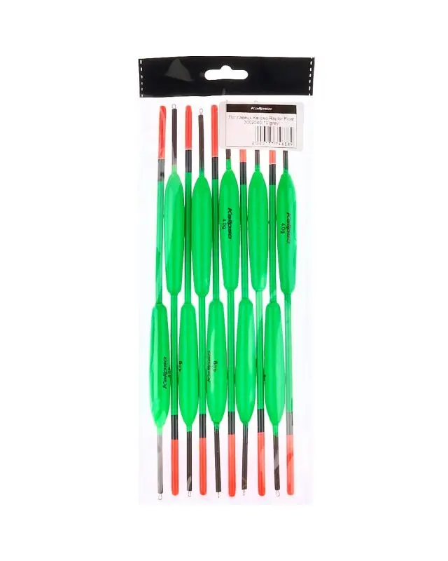 Поплавок Kalipso Raptor Float 3002040 (10шт) green 4.0г