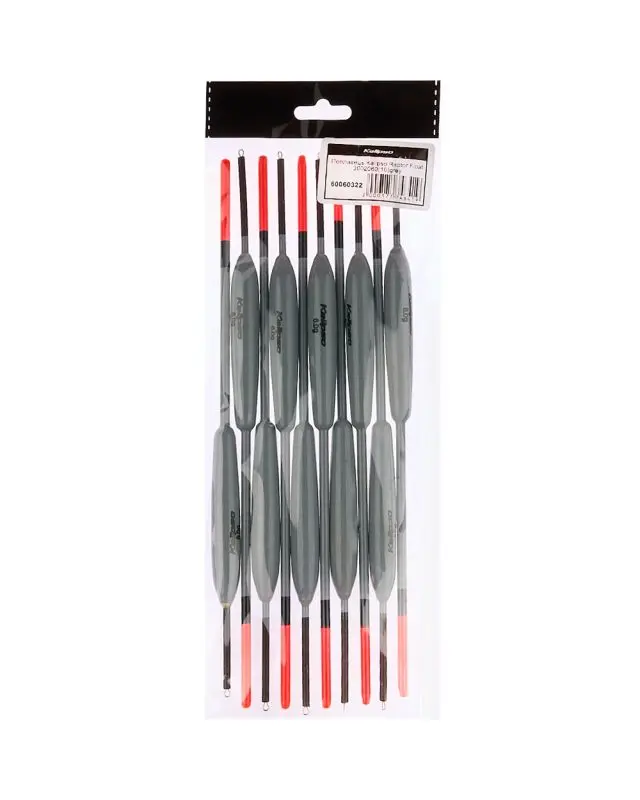 Поплавок Kalipso Raptor Float 3002060 (10шт) grey 6.0г