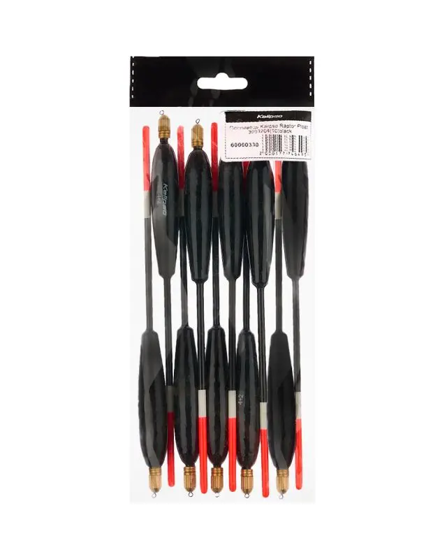 Поплавок Kalipso Raptor Float 3003204 (10шт) black 4.0+2.0г