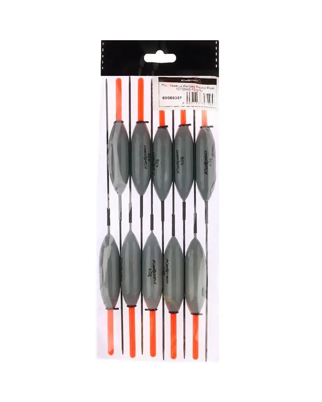 Поплавок Kalipso Raptor Float 1010040 (10шт) grey 4.0г