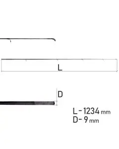 Колено Kalipso Reiz 2.40m до 40g 1-е