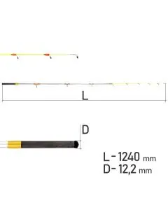 Колено Kalipso Vector 2.40m 100-250g 1-е