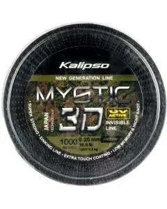 Леска Kalipso Mystic 3D Amber 1000m