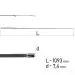 Коліно Kalipso Premiere Spin PRS-802L 2.40m 3-15g 1-е
