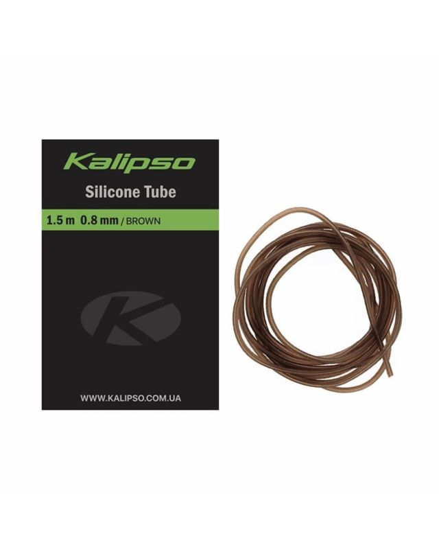 Трубка Kalipso Silicone tube 1.5m 0.8mm brown