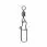 Застібка Kalipso Snap American with swivel 201108BN №8(1000)