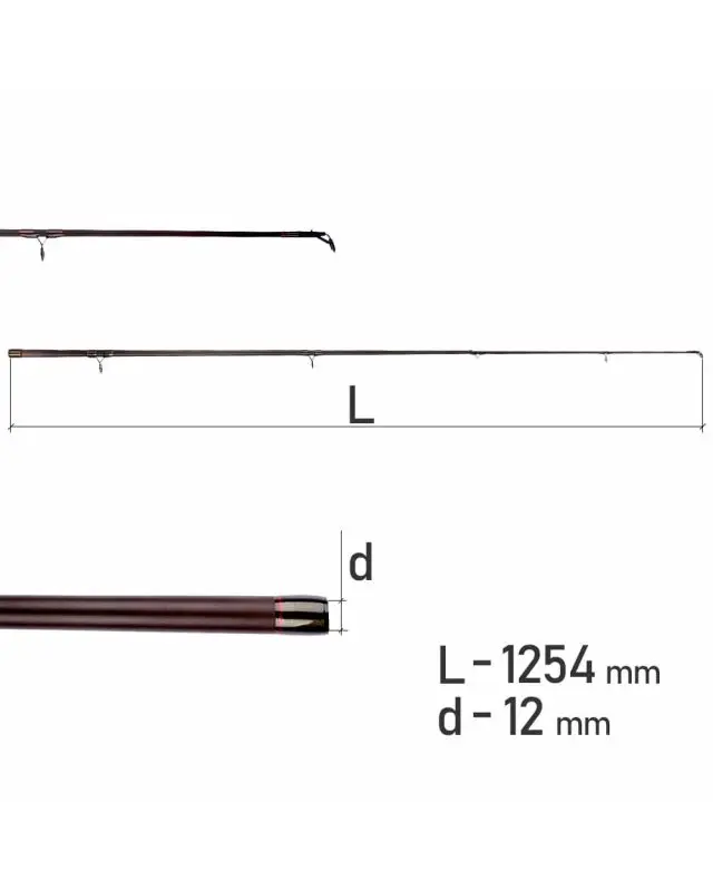 Коліно Kalipso Titan Carp 3.60m 4.0lb 1-е