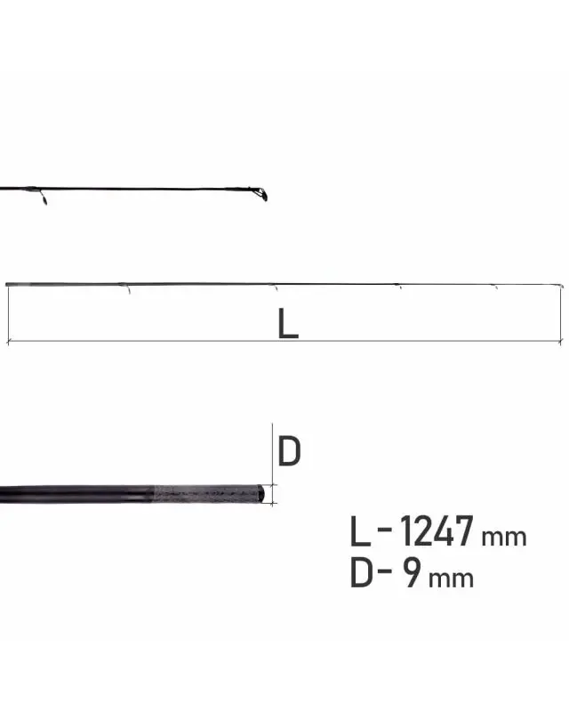 Коліно Kalipso Reiz 2.40m до 25g 1-е