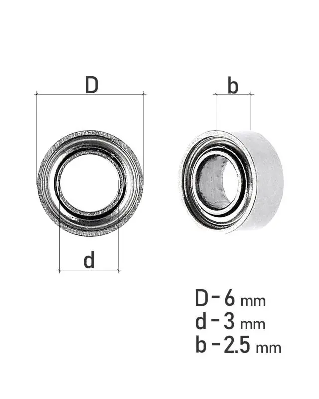 Підшипник Kalipso KSC 3*6*2.5mm