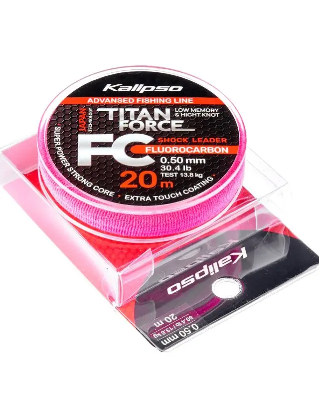 Флюорокарбон Kalipso Titan Force FC Leader 20m 0.50mm