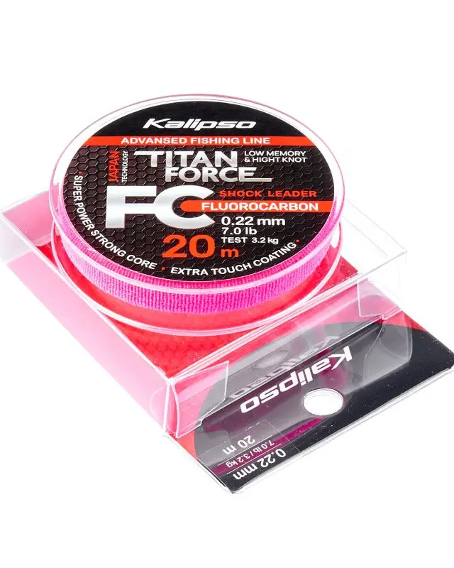 Флюорокарбон Kalipso Titan Force FC Leader 20m 0.22mm