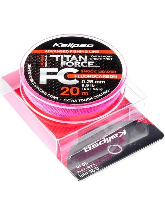 Флюорокарбон Kalipso Titan Force FC Leader 20m 0.26mm
