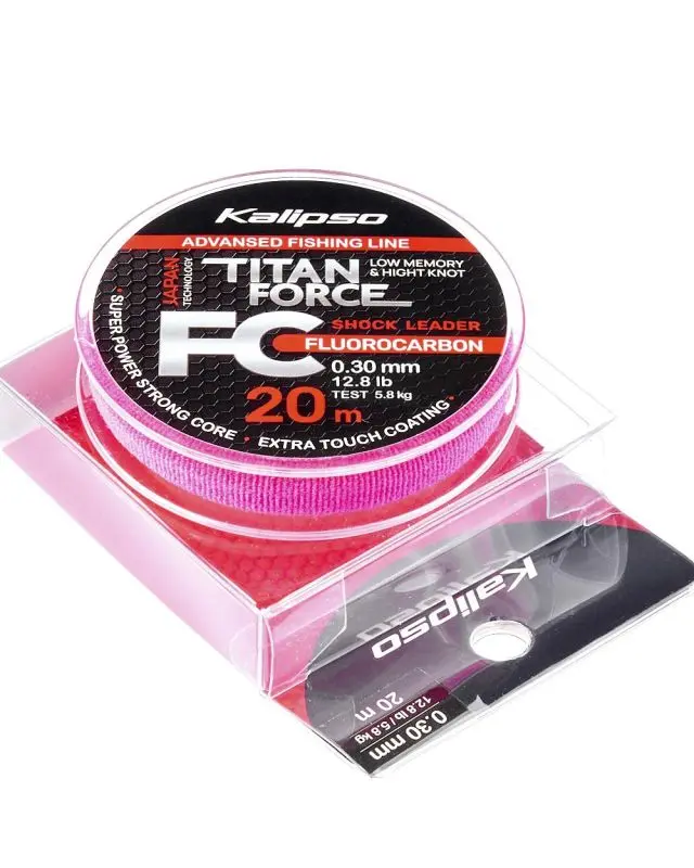 Флюорокарбон Kalipso Titan Force FC Leader 20m 0.30mm